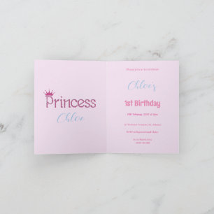 Invitation Personnaliser Pierre le lapin 1er anniversaire