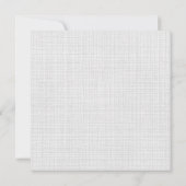 Invitation Personnaliser Pierre le lapin Christening (Dos)