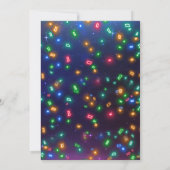 Invitation Personnaliser Roller Sking Neon Anniversaire RSVP (Dos)