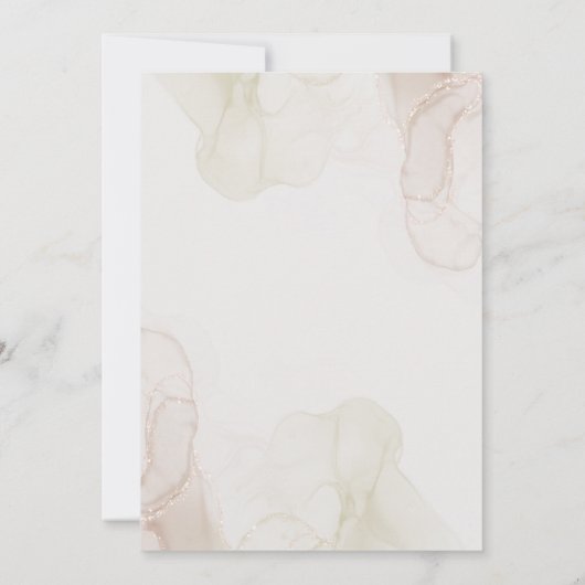 Invitation Personnaliser Simple minimaliste désherbage Invita (Dos)