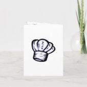 Invitation Personnaliser sur l'invitation de la Cuisine pour  (Dos)