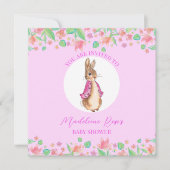 Invitation Personnalisez Pierre le lapin Vous êtes invité (Devant)