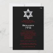 Invitation Personnalité Benjamin (Devant)