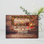 Invitation Personnalité de l'Action d'Ami (Amis Thanksgiving) (Debout devant)