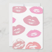 Invitation Personnalité de Red mouths (Dos)