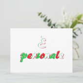 Invitation personnelle (Debout devant)