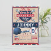 Invitation personnelle de base-ball (Debout devant)