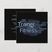 Invitation personnelle de formateur (Devant / Derrière)