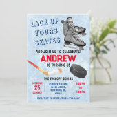 Invitation personnelle de hockey sur glace (Debout devant)