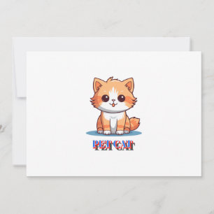 Invitation Pet Cat