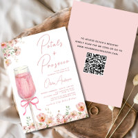 Pétales de code QR et Fête des mariées de cache ro