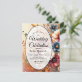 Invitation Pétales de récolte et ciels peints (Debout devant)