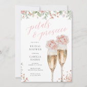 Invitation Pétales et Fête des mariées de rinçage Floral Pros (Devant)