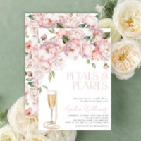 Pétales et perles Fêtes des mariées florales roses