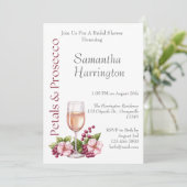 Invitation Pétales et Procuco Fête des mariées Bourgogne (Debout devant)