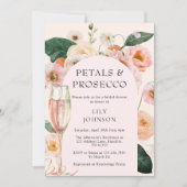 Invitation Pétales et Procuco Fête des mariées d'arc floral (Devant)