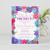 Invitation Pétales et Procuco Fête des mariées Florale d'été (Debout devant)