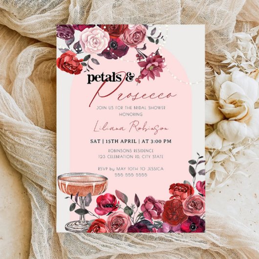 Invitation Pétales et Procuco Floral Bridal Show