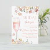 Invitation Pétales et Prosecco Fête des mariées-Champagne Flo (Debout devant)