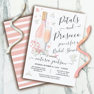 Invitation Pétales & Procuco Brunch & Fête des mariées Bubbly