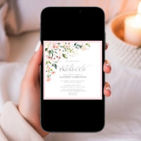 Pétales & Prosecco Elegant Rose Floral Douche