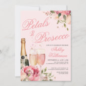 Invitation Petals And Prosecco Bridal Shower (Devant)