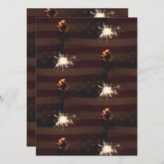 Invitation pétards (Devant / Derrière)