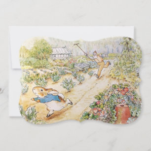 Invitation Peter le lapin dans le jardin de M. Mc Gregor