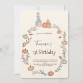 Invitation Peter Rabbit automne automne automne automne Invit (Devant)