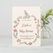 Invitation Peter Rabbit automne automne automne automne Invit (Debout devant)