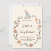 Invitation Peter Rabbit automne automne automne automne Invit (Devant)