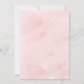 Invitation Peter Rabbit Laurel Wreath Girl Baby shower (Dos)