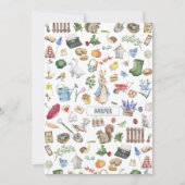 Invitation peter rabbit personnalisé (Devant)