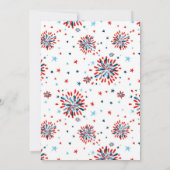 Invitation Petit 4 juillet (Dos)