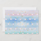 Invitation Petit amour Saint Valentin Photo d'anniversaire (Dos)