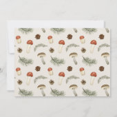 Invitation Petit Amusant Guy Mushroom Bee Boy Photo Anniversa (Dos)