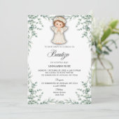 Invitation Petit ange espagnol (Debout devant)