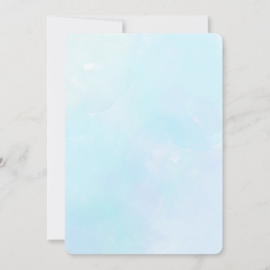 Invitation Petit arc citrouille rose en chemin (Dos)