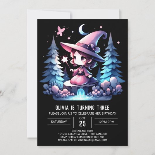 Invitation Petit Assistant Amusant Anniversaire (Devant)