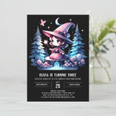 Invitation Petit Assistant Amusant Anniversaire (Debout devant)