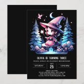 Invitation Petit Assistant Amusant Anniversaire (Devant / Derrière)