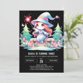 Invitation Petit Assistant Mystique Anniversaire (Debout devant)