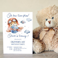 Petit avion pilote temps volée anniversaire