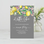 Invitation petit baby shower (Debout devant)