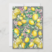 Invitation petit baby shower (Dos)