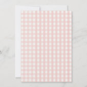 Invitation Petit baby shower à tarte (Dos)