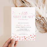 Invitation Petit Baby shower amoureux Invitation, Baby shower<br><div class="desc">Cette belle invitation à Baby shower présente une aquarelle peinte à la main et est la façon parfaite d'accentuer votre petite douche Sweetheart. Modifiez facilement la plupart des termes pour correspondre à votre événement! Les couleurs du texte et des arrière - plans sont entièrement modifiables —> cliquez sur le bouton...</div>