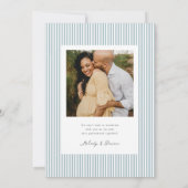 Invitation Petit Baby shower Aviator (Dos)