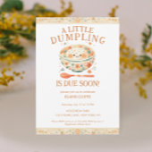Invitation Petit Baby shower Bao Bun Dumpling
