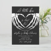 Invitation Petit Baby shower Boo (Debout devant)